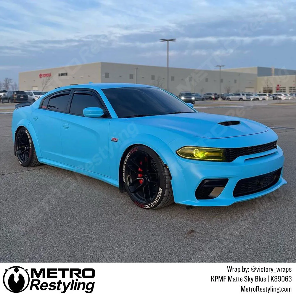 KPMF K89000 Matte Sky Blue Vinyl Wrap | K89063 (Special Order)