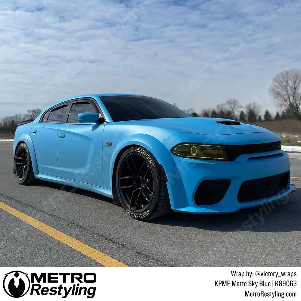 KPMF K89000 Matte Sky Blue Vinyl Wrap | K89063 (Special Order)