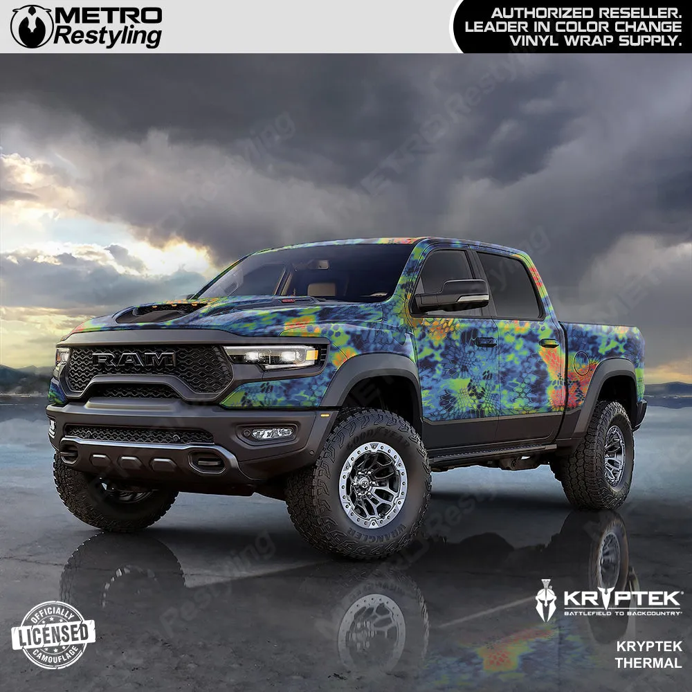 Kryptek Thermal Camouflage Vinyl Wrap Film