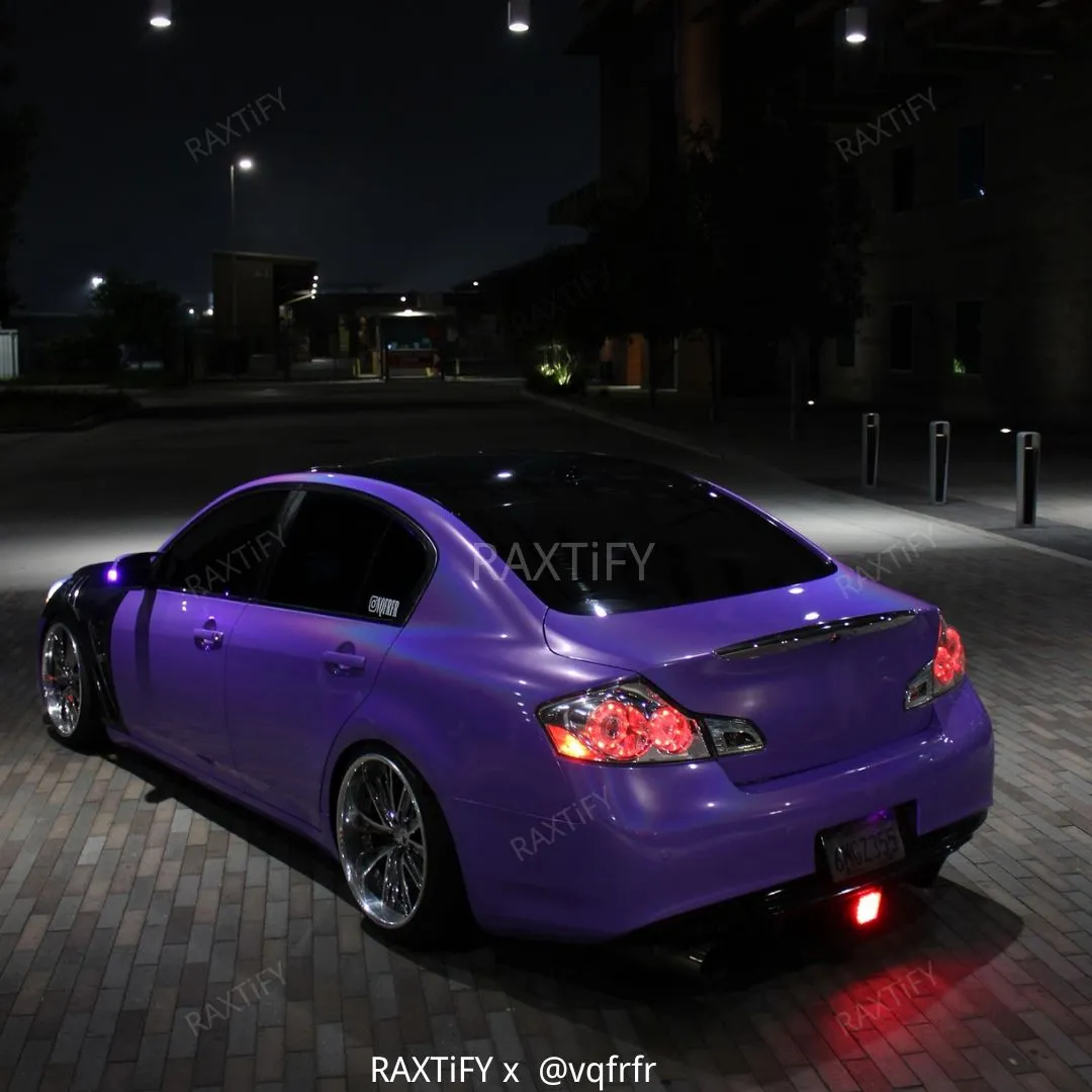 Laser Gloss Purple Vinyl Wrap