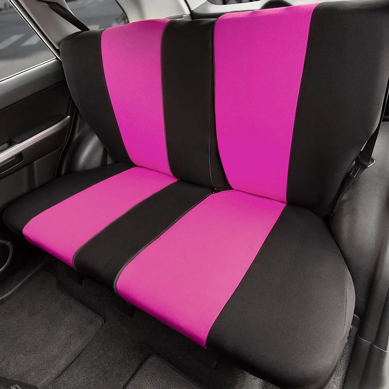 Light & Breezy Full Coverage Car Seat Covers - Full Set Pink
