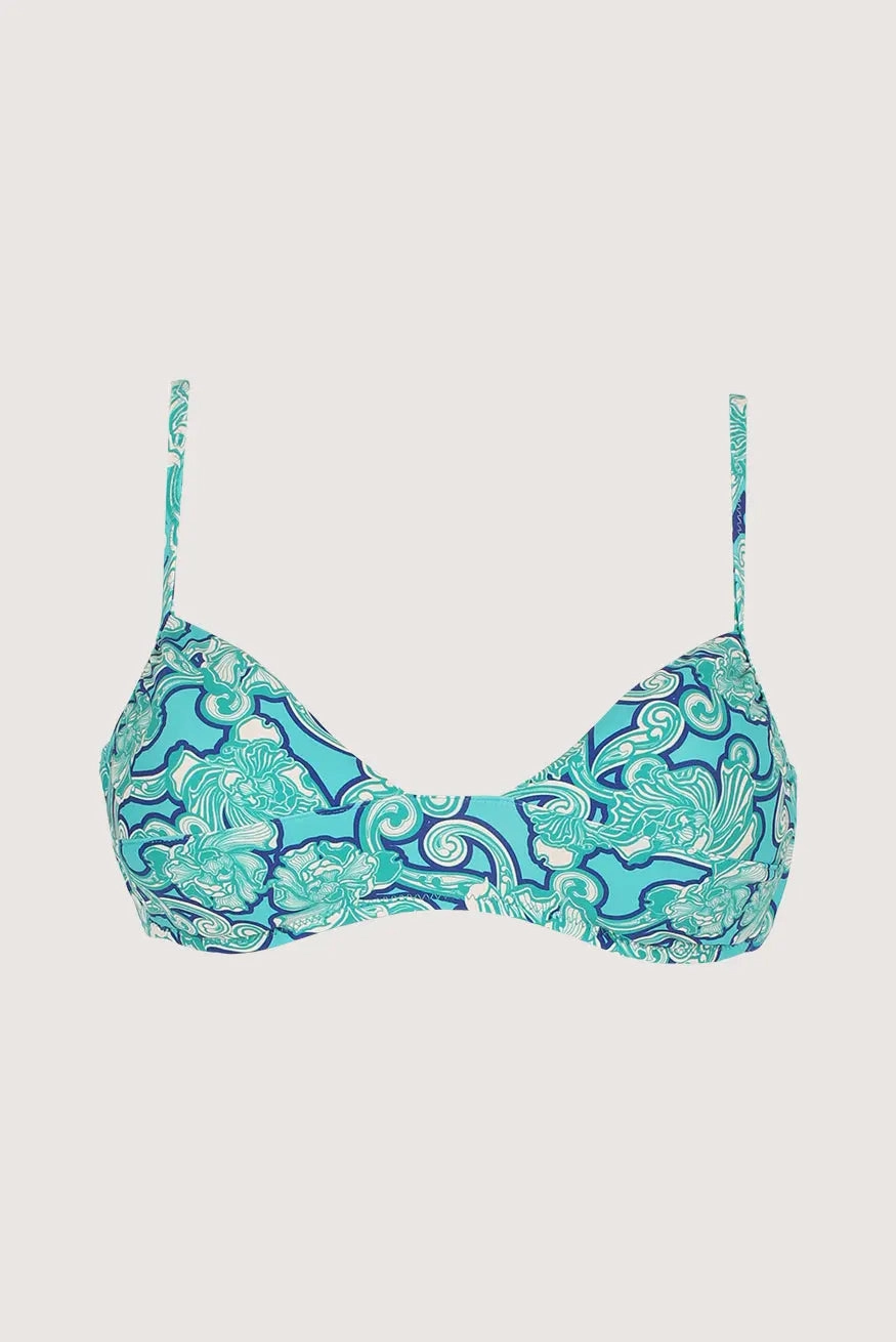 LUCCA BANDEAU BIKINI TOP