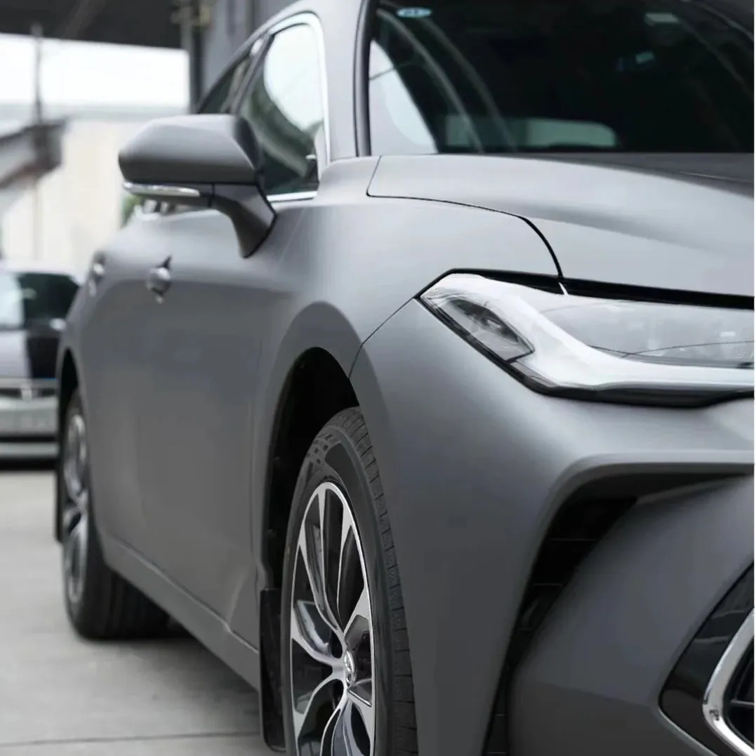 Matte Gunmetal Gray Vinyl Wrap