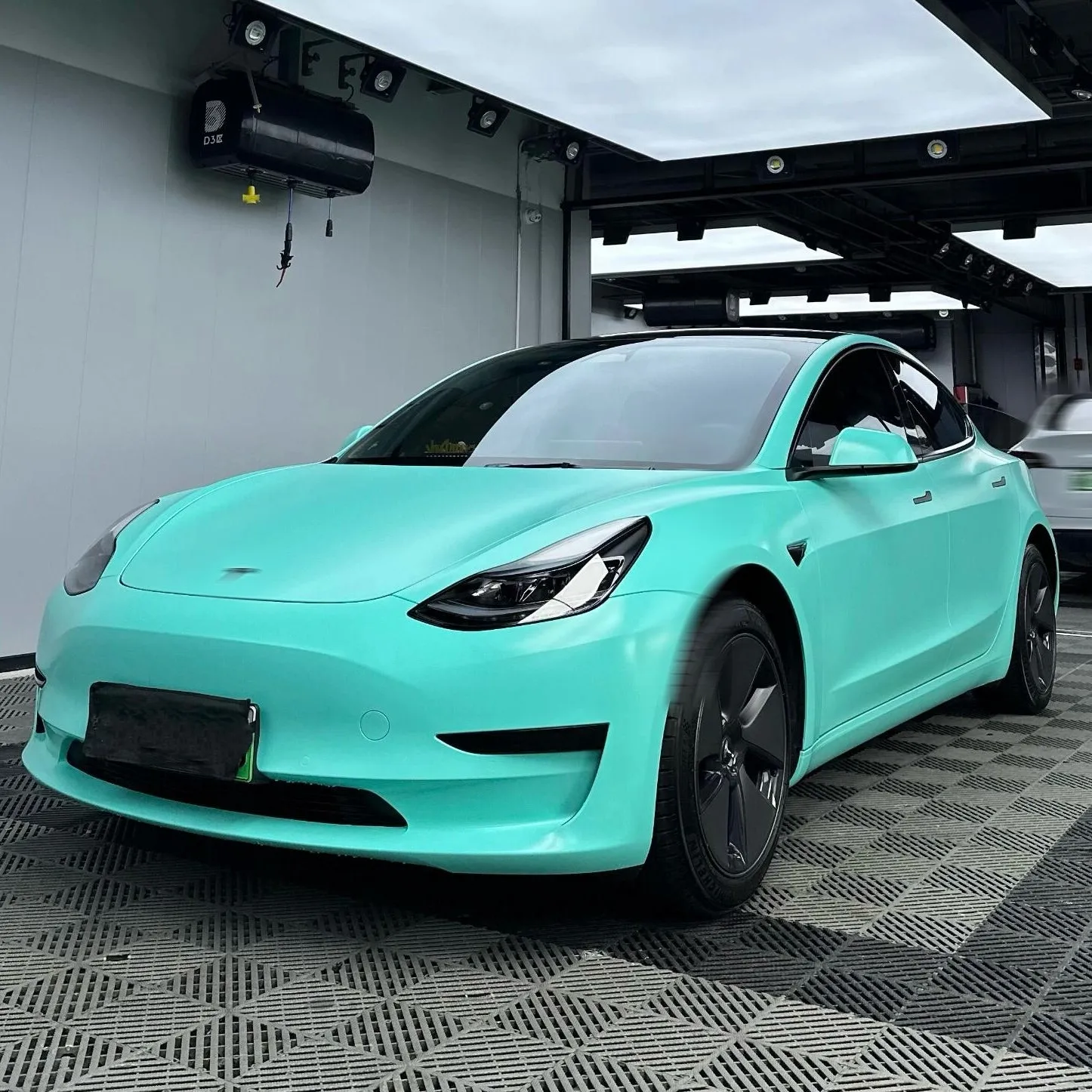 Matte Tiffany Vinyl Wrap