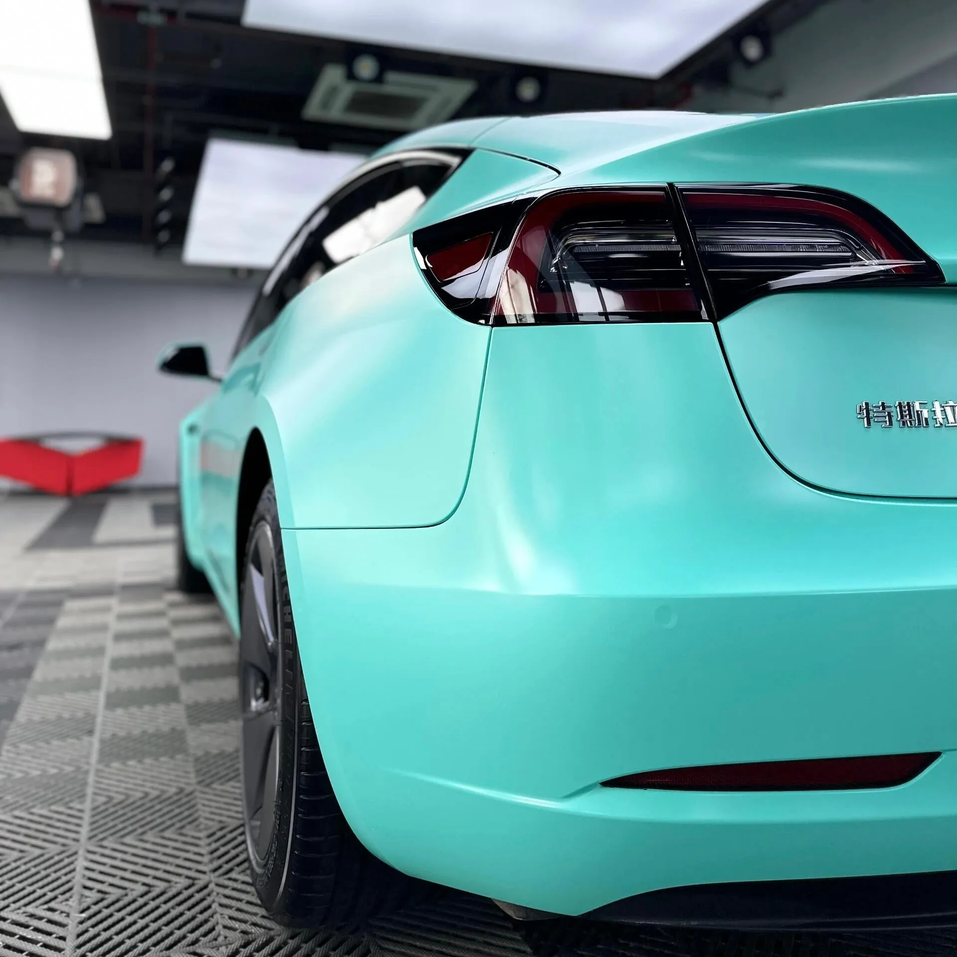 Matte Tiffany Vinyl Wrap