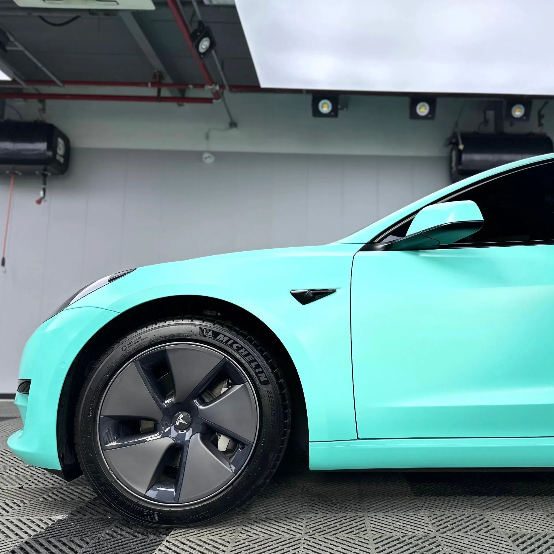 Matte Tiffany Vinyl Wrap