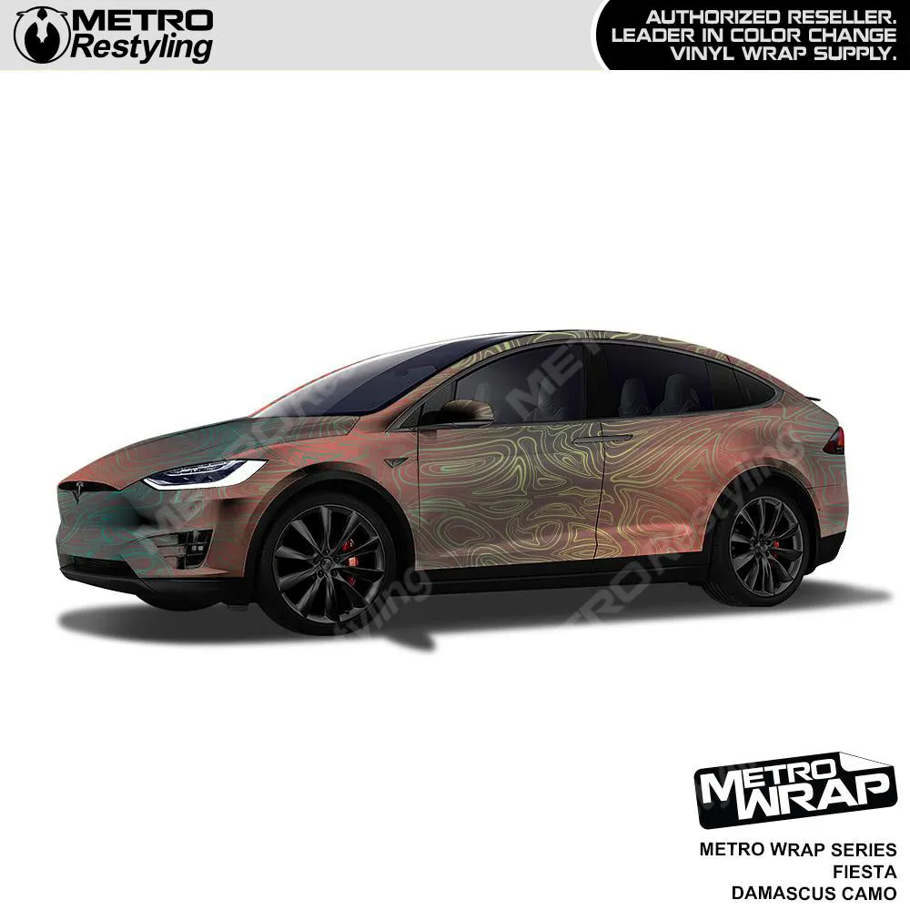 Metro Wrap Damascus Fiesta Camouflage Vinyl Film