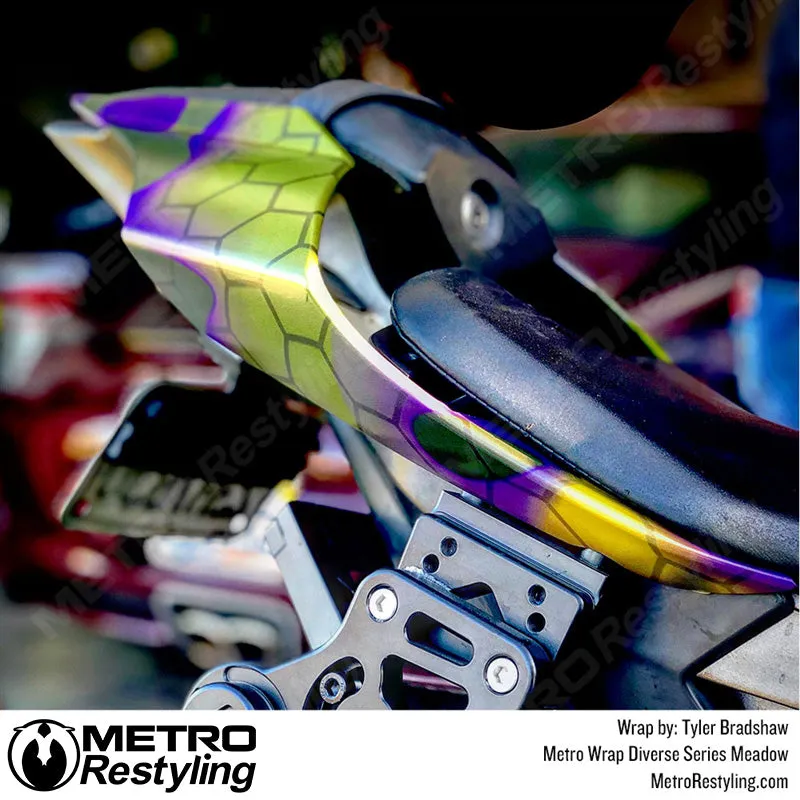 Metro Wrap Diverse Meadow Camouflage Vinyl Film