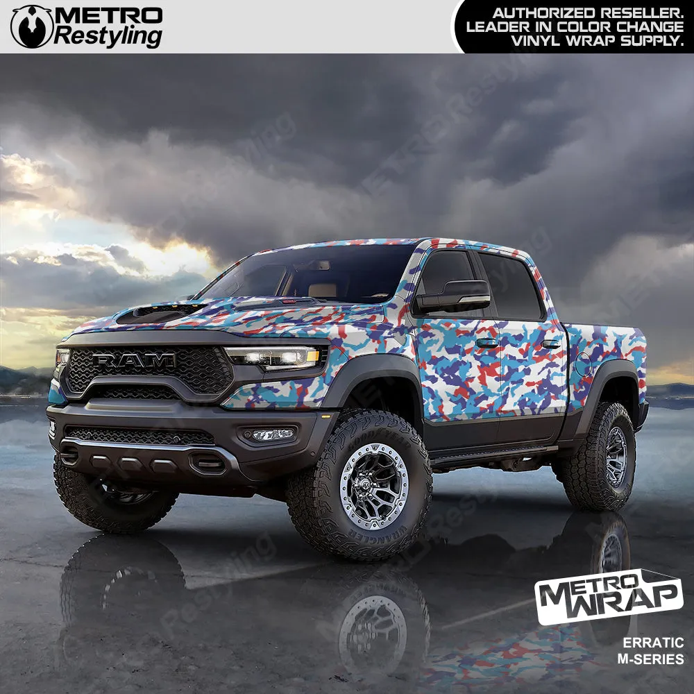 Metro Wrap Erratic M Series Camouflage Vinyl Film