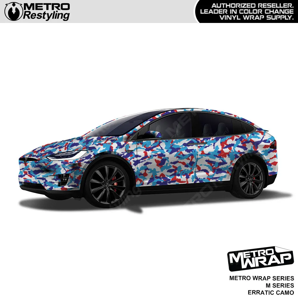 Metro Wrap Erratic M Series Camouflage Vinyl Film