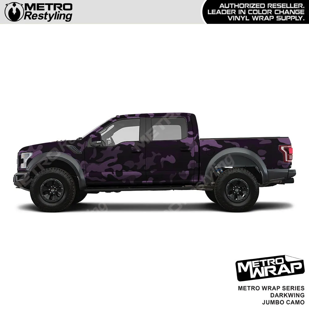 Metro Wrap Jumbo Classic Darkwing Camouflage Vinyl Film