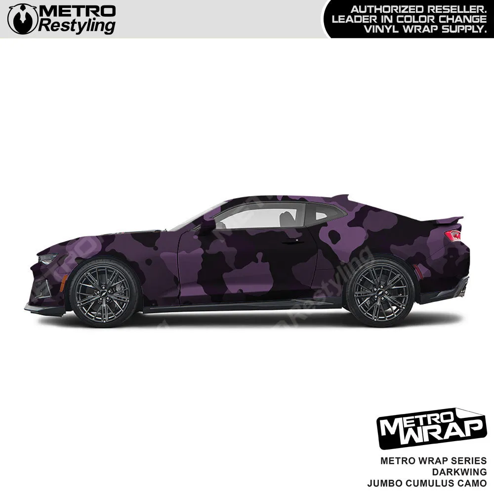 Metro Wrap Jumbo Cumulus Darkwing Camouflage Vinyl Film
