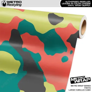 Metro Wrap Large Cumulus Fiesta Camouflage Vinyl Film