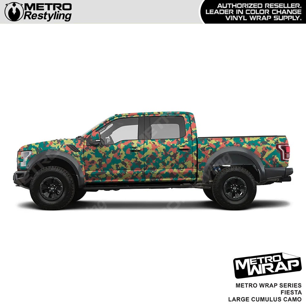 Metro Wrap Large Cumulus Fiesta Camouflage Vinyl Film