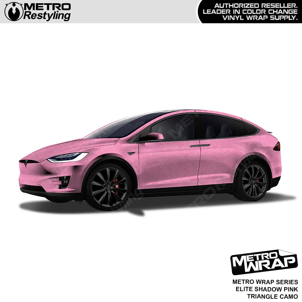 Metro Wrap Large Triangle Elite Shadow Pink Camouflage Vinyl Film