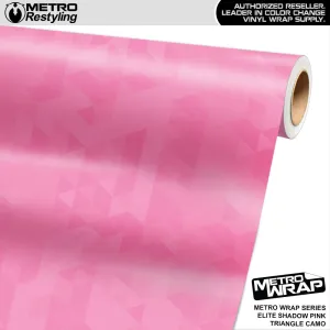 Metro Wrap Large Triangle Elite Shadow Pink Camouflage Vinyl Film