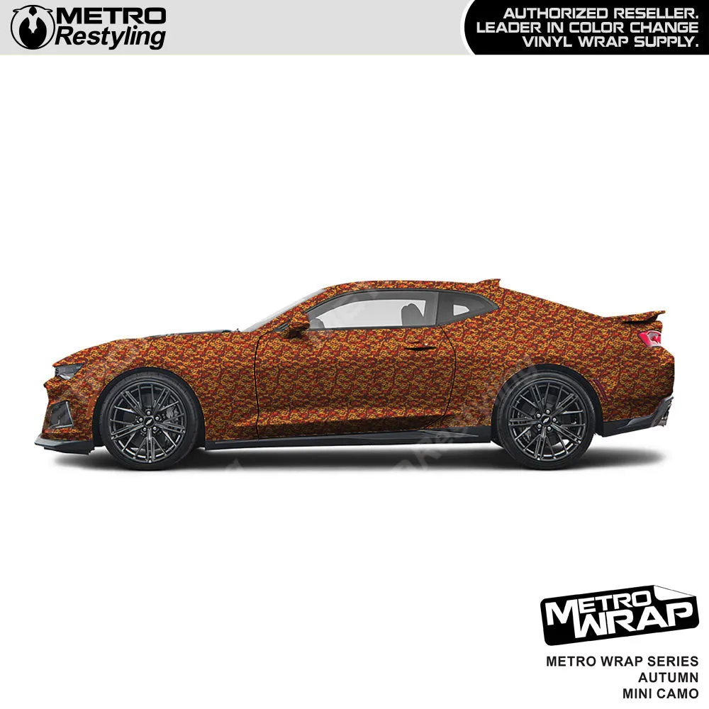 Metro Wrap Mini Classic Autumn Camouflage Vinyl Film