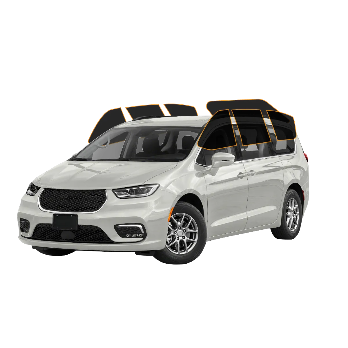 MotoShield Pro Mini Van | Carbon Window Tint | All Sides   Rear