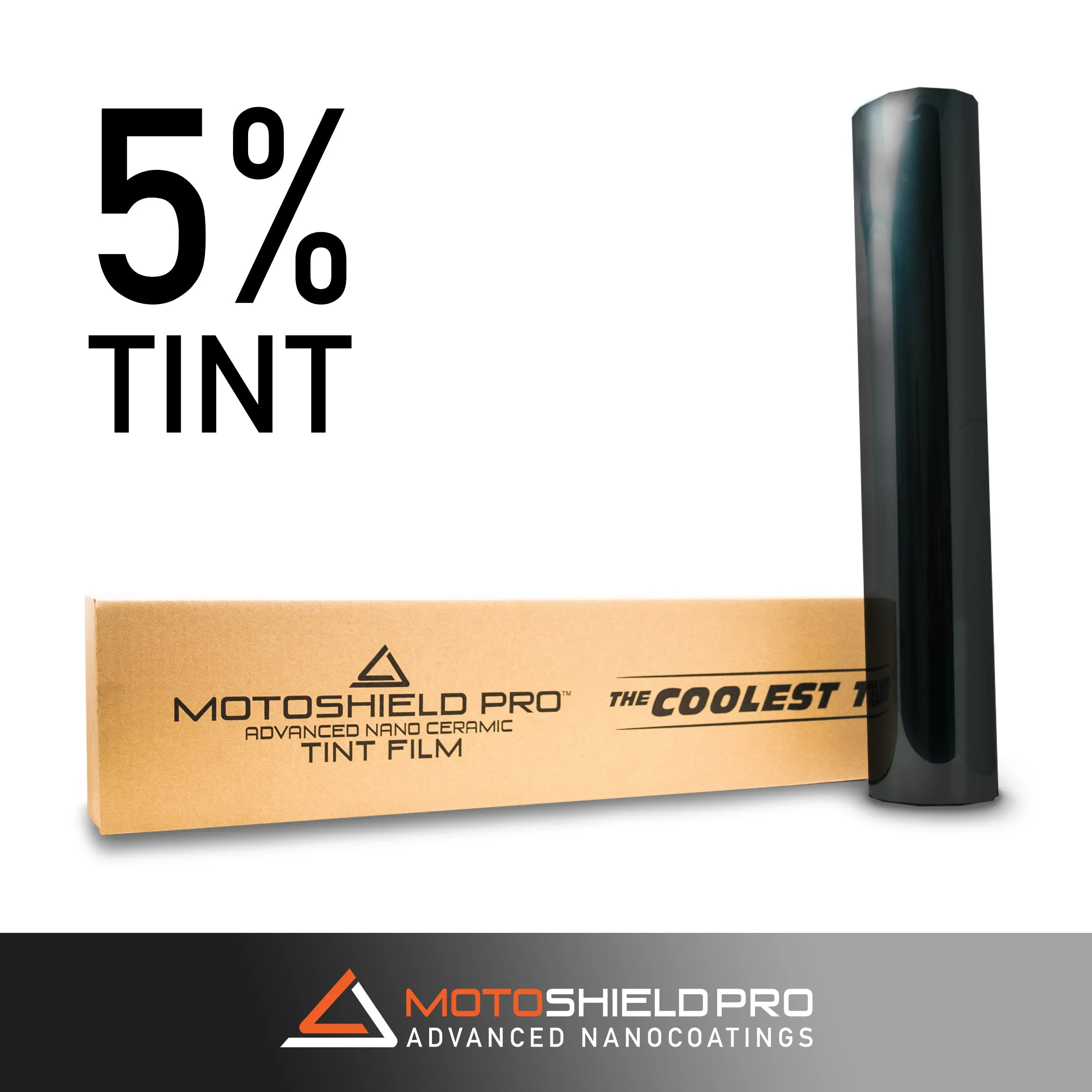 MotoShield Pro Nano Ceramic Window Tint - 60" in x 100' ft Roll   Lifetime Warranty