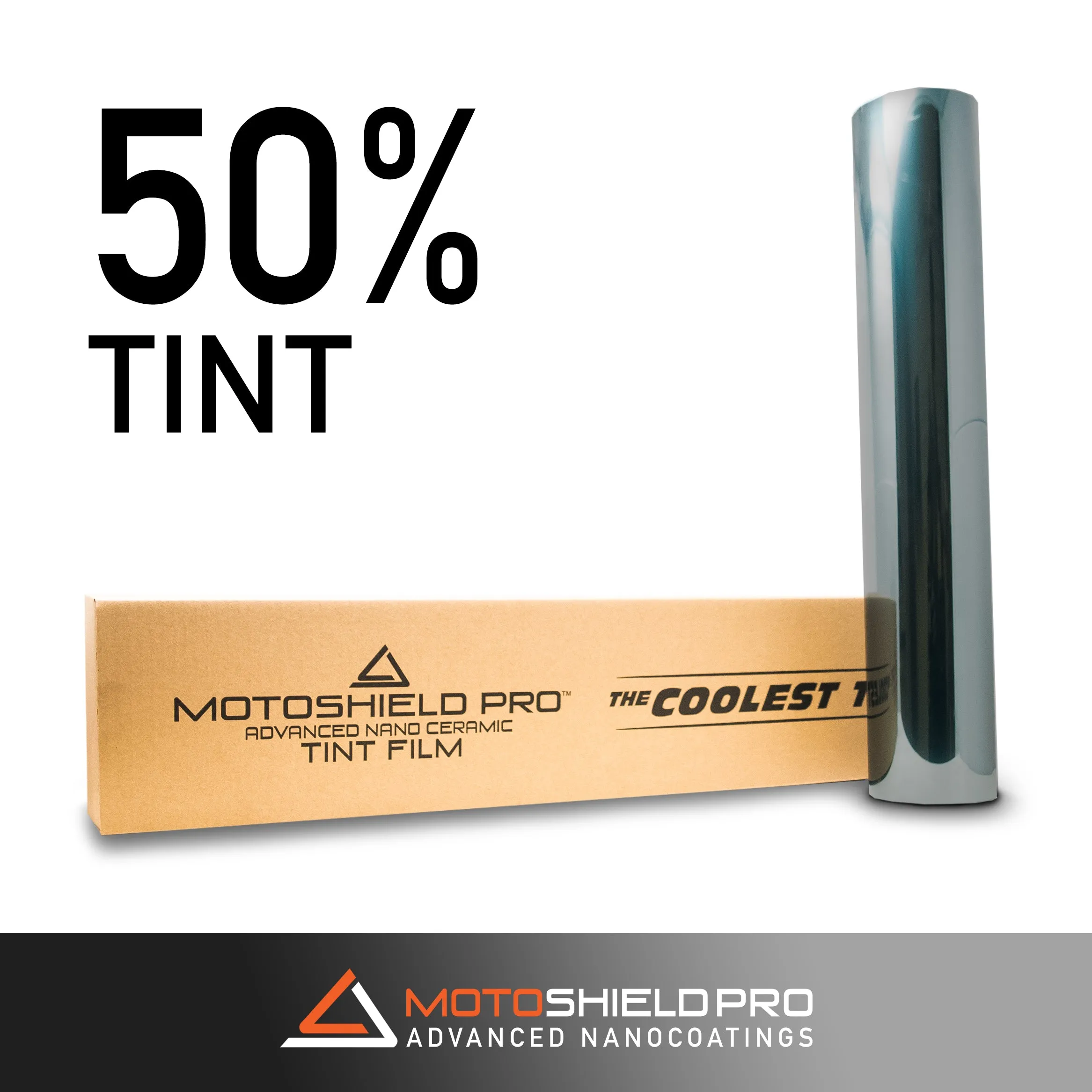 MotoShield Pro Nano Ceramic Window Tint - 60" in x 100' ft Roll   Lifetime Warranty