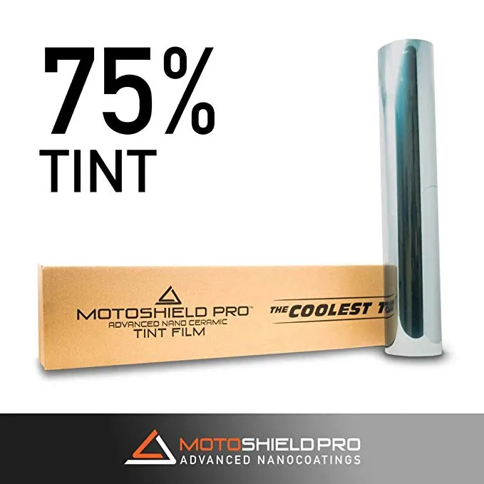 MotoShield Pro Nano Ceramic Window Tint - 60" in x 100' ft Roll   Lifetime Warranty