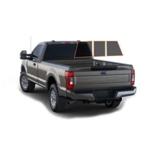 MotoShield Pro Premium Professional 2mil Ceramic Window Tint Film for 2015-2021 Ford F150 Extended Cab — (3pc Rear Windshield 15%)   Lifetime Warranty