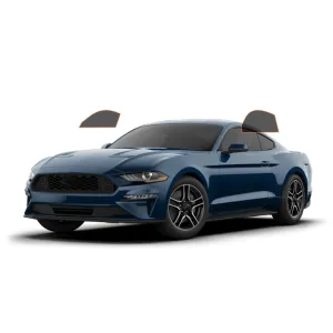 MotoShield Pro Premium Professional 2mil Ceramic Window Tint Film for 2015-2021 Ford Mustang Convertible— (Front Driver/Passenger 35%)   Lifetime Warranty