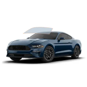 MotoShield Pro Premium Professional 2mil Ceramic Window Tint Film for 2015-2021 Ford Mustang— (Front Windshield 75%)   Lifetime Warranty