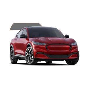 MotoShield Pro Premium Professional 2mil Ceramic Window Tint Film for 2021-2022 Ford Mustang Mach E — (Front Windshield 70%)   Lifetime Warranty