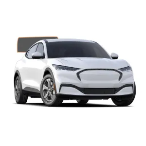 MotoShield Pro Premium Professional 2mil Ceramic Window Tint Film for 2021-2022 Ford Mustang Mach E — (Rear Windshield 15%)   Lifetime Warranty