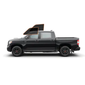 MotoShield Pro Premium Professional 2mil Precut Ceramic Window Tint Film for 2007-2021 Toyota Tundra Crewmax — (Front Driver/Passenger 35%)   Lifetime Warranty