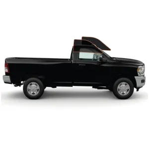 MotoShield Pro Premium Professional 2mil Precut Ceramic Window Tint Film for 2010-2021 Dodge Ram 3500 Standard Cab — (Front Driver/Passenger 15%)   Lifetime Warranty