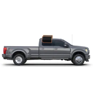 MotoShield Pro Premium Professional 2mil Precut Ceramic Window Tint Film for 2013-2016 Ford F-250 4 Door Crew — (Rear Driver/ Passenger 15%)   Lifetime Warranty