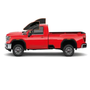 MotoShield Pro Premium Professional 2mil Precut Ceramic Window Tint Film for 2014-2019 GMC Sierra 2500 Standard Cab — (Front Driver/Passenger 15%)   Lifetime Warranty