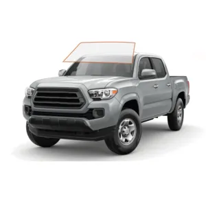 MotoShield Pro Premium Professional 2mil Precut Ceramic Window Tint Film for 2016-2021 Toyata Tacoma Crew Cab   — (Front Windshield 75%)   Lifetime Warranty