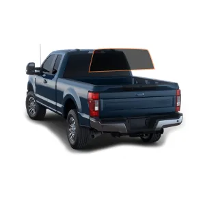 MotoShield Pro Premium Professional 2mil Precut Ceramic Window Tint Film for 2017-2021 Ford F250 Extended Cab — (Rear Windshield 5%)  Lifetime Warranty