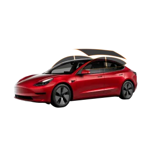 MotoShield Pro Tesla Model 3 | Carbon Window Tint | All Sides   Rear Panoramic Roof   Lifetime Warranty