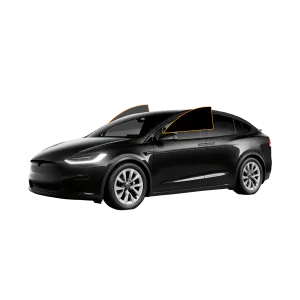 MotoShield Pro Tesla Model X | Carbon Window Tint | Front 2 Windows   Lifetime Warranty