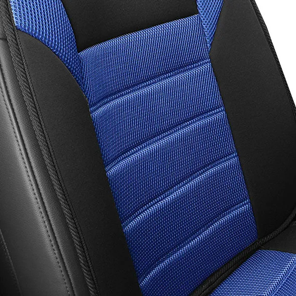 Premium Car Seat Cushions - Full Set Blue