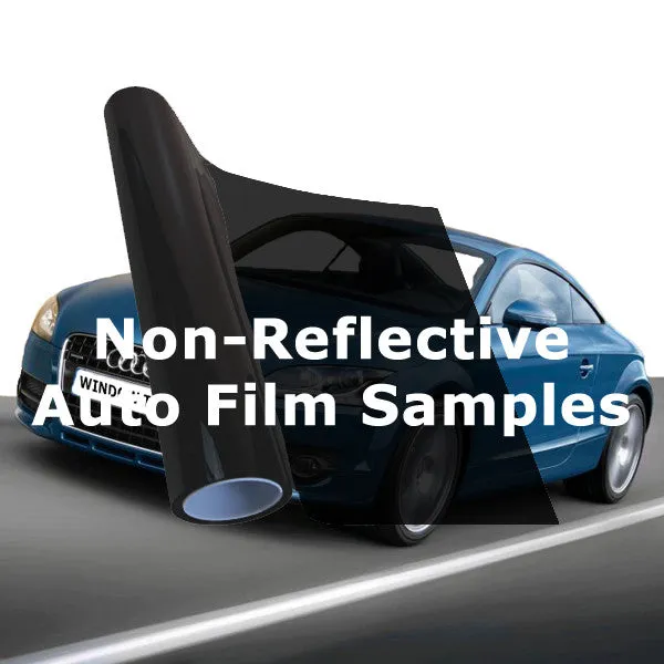 Professional Non-Reflective Car Film Samples