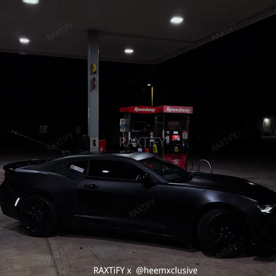 Satin Chrome Metal Black Vinyl Wrap