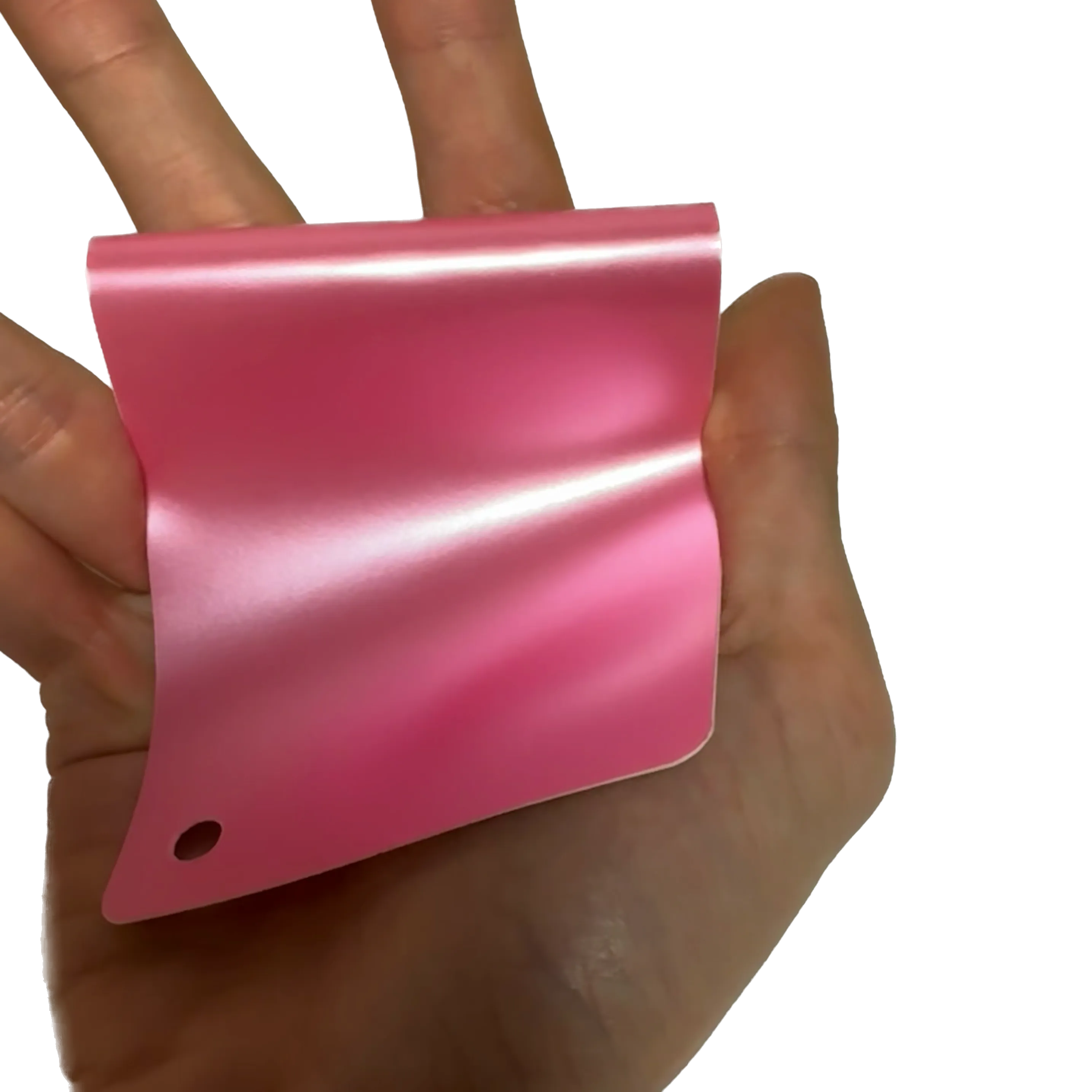Satin Metallic Pearl Baby Pink Vinyl Wrap
