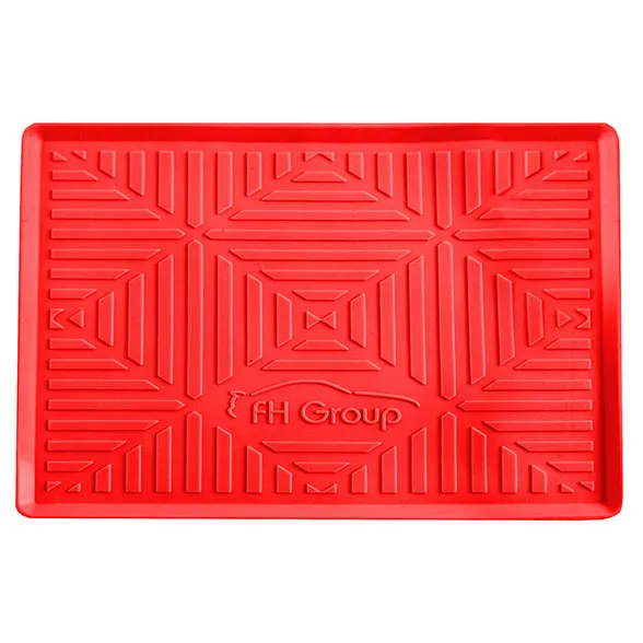Silicone Anti-Slip Dash Mat Red