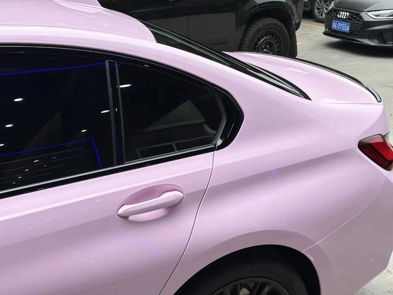 Super Gloss Cotton Candy Pink Vinyl Wrap