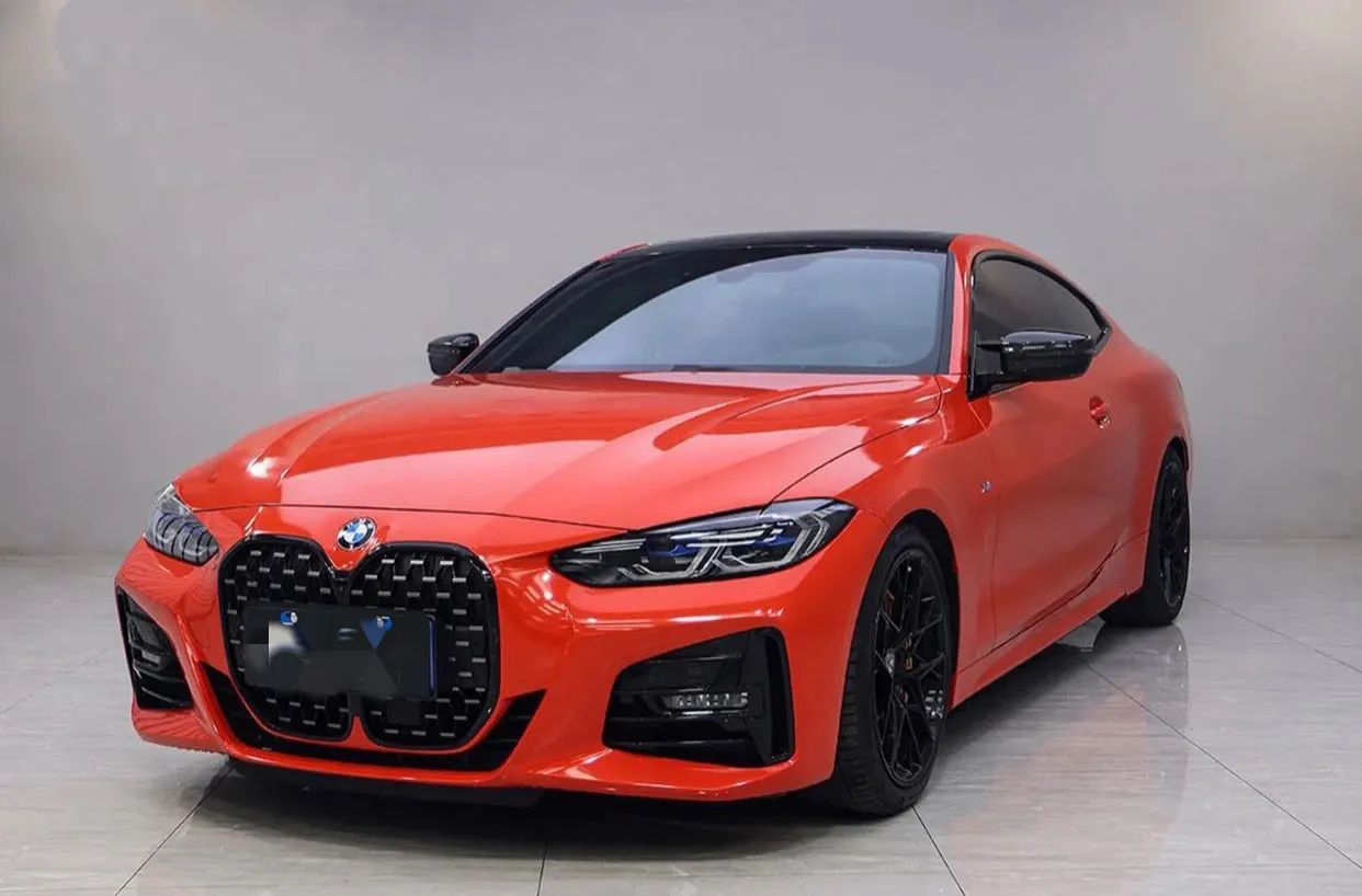 Super Gloss Lava Orange Vinyl Wrap