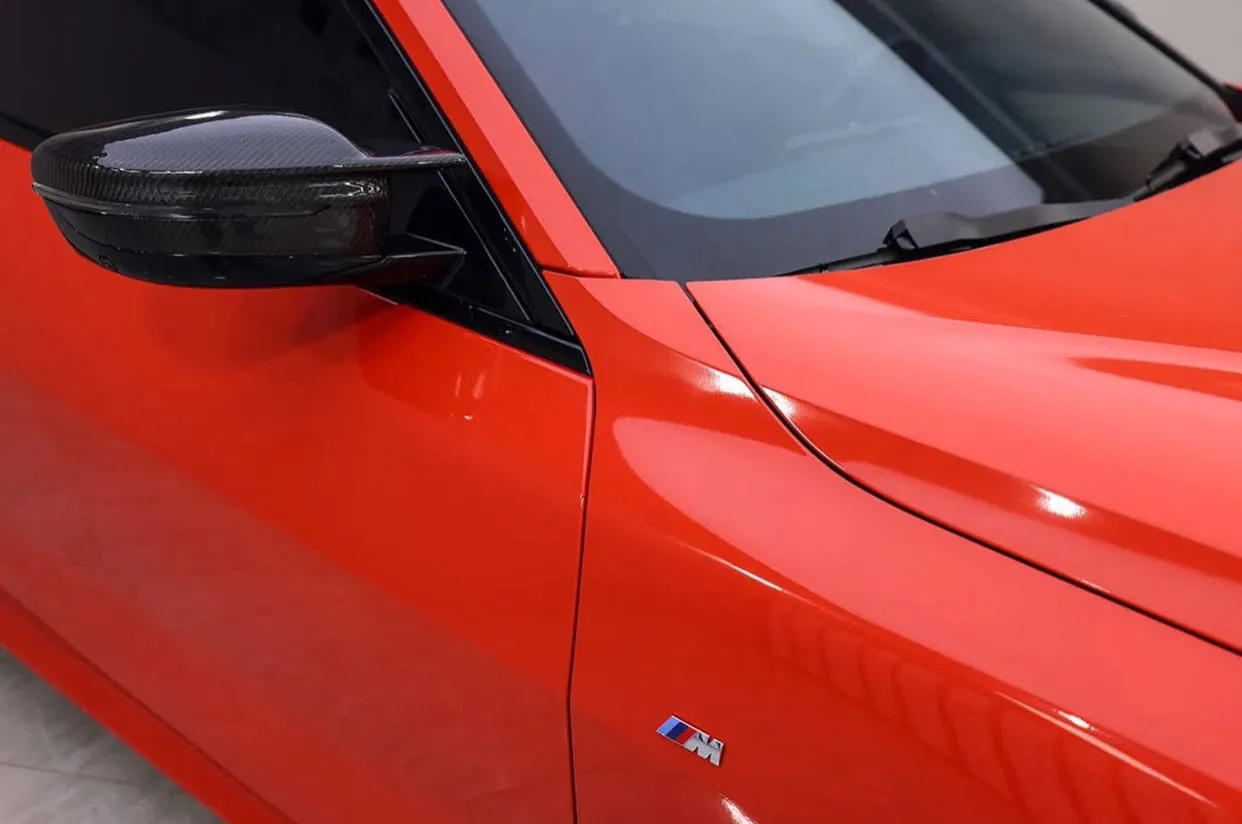 Super Gloss Lava Orange Vinyl Wrap