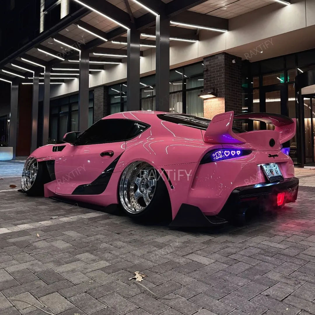 Super Gloss Light Pink Car Wrap