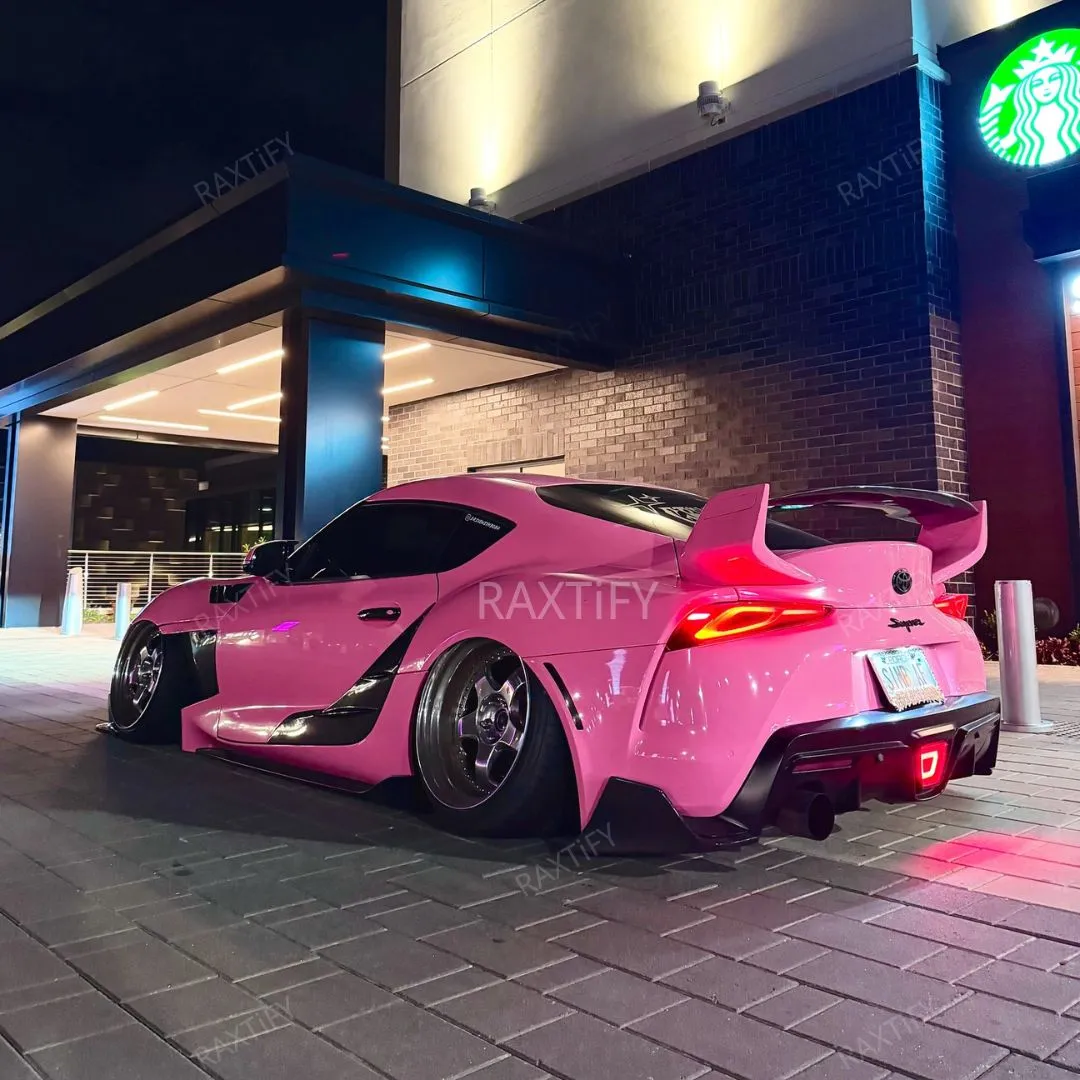Super Gloss Light Pink Car Wrap