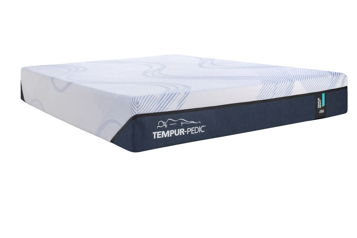 Tempur-Pedic React 2.0 Medium 10" Full Mattress and Boxspring Set