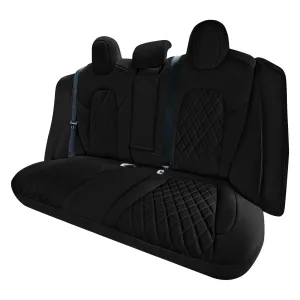 Tesla Model 3 2017 - 2023 - Rear Set - Black Ultraflex Neoprene